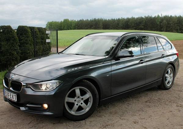 BMW Seria 3 cena 42999 przebieg: 260000, rok produkcji 2014 z Sompolno małe 529